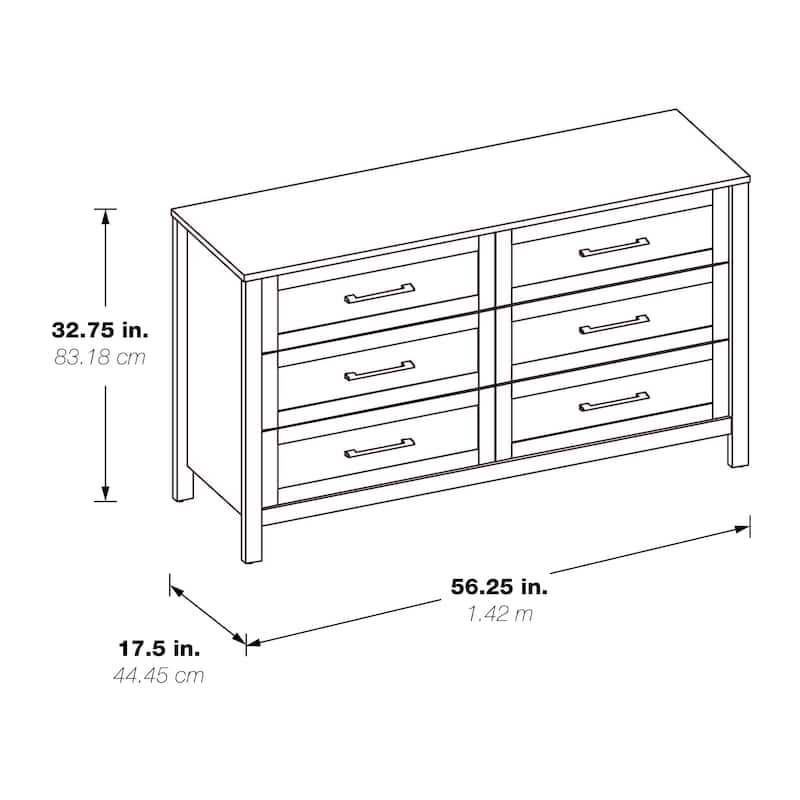 Stonebrook 6-Drawer Dresser