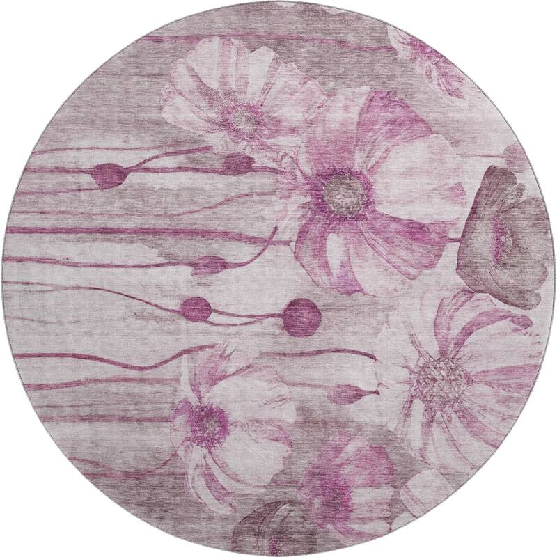 Premium Washable Super Soft Modern Floral Mayfield Rug
