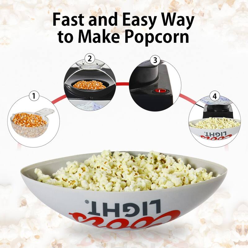 Coors Light Hot Air Popcorn Maker AirPopper W/Football Serving Bowl