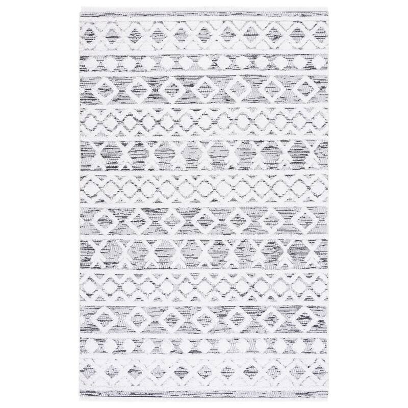 SAFAVIEH Augustine Tahmina Moroccan Boho Fringe Rug