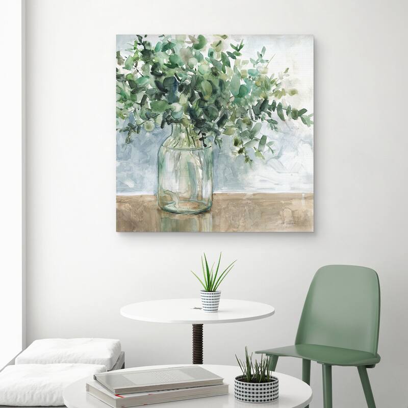 Eucalyptus Bouquet by Carol Robinson Canvas Art Print