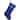 17" Blue and Silver Embroidered 'Diva' Christmas Stocking with Cuff