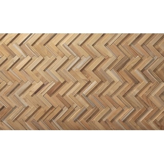 Art3d 103.94''x5.71'' Slat Wood Wall Paneling for Interior and Ceiling Decoration,4-Pack