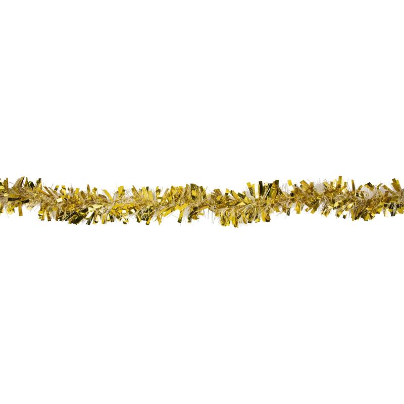50' x 4' Wide Cut Tinsel Christmas Garland - Unlit
