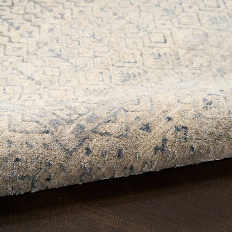 Nourison Home Sultana Indoor only Blue Moroccan Area Rug