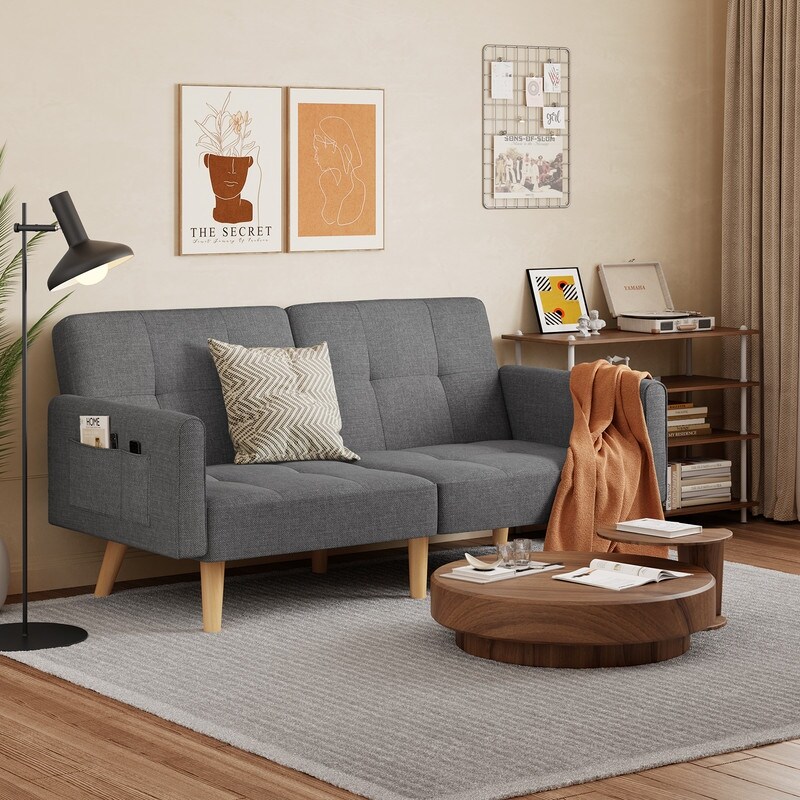 Artiss sofa bed hot sale lounge