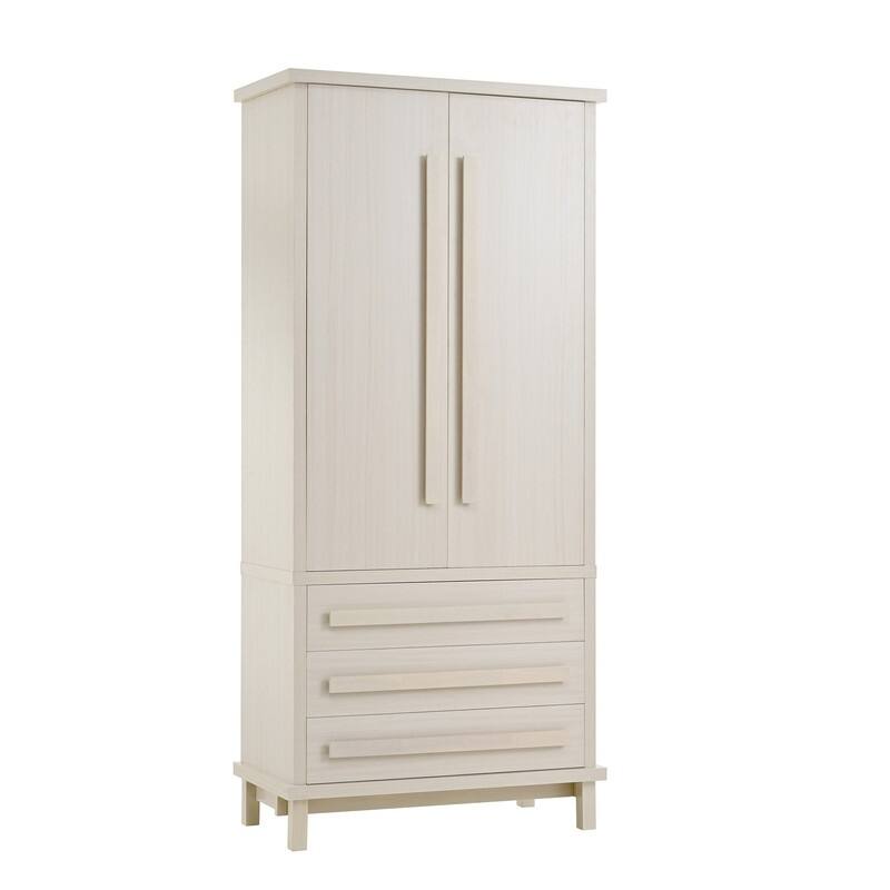 Farmhouse 70" Tall Kitchen Pantry Cabinet,Freestanding Wooden Kitchen Cupboard with 6 Door Shelves and 3 Drawers