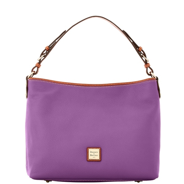 Dooney & Bourke Pebble Grain Large Courtney Sac (Introduced by Dooney & Bourke at $298 in Sep 2016) - Purple