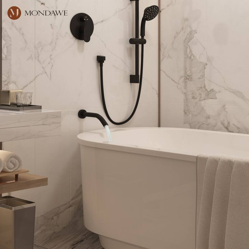 Retro Series 8 in. Rain Wall Mount Dual Shower Heads with 1.8 GPM