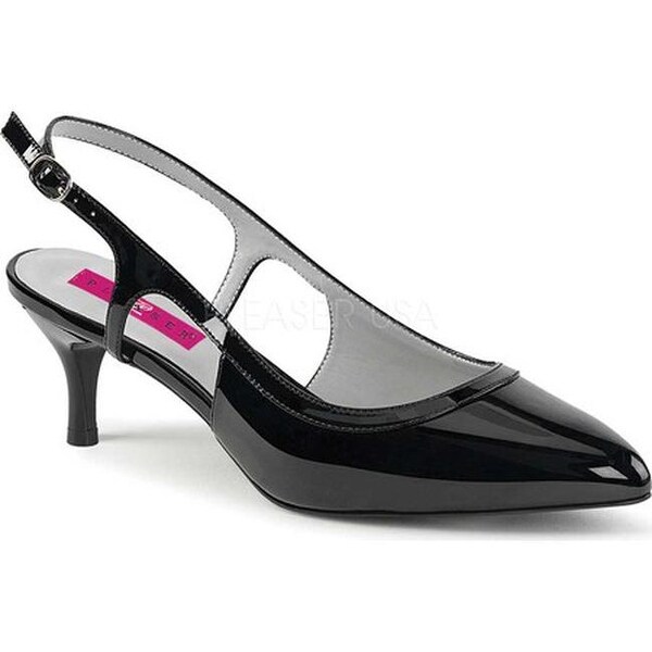 womens black patent leather pumps