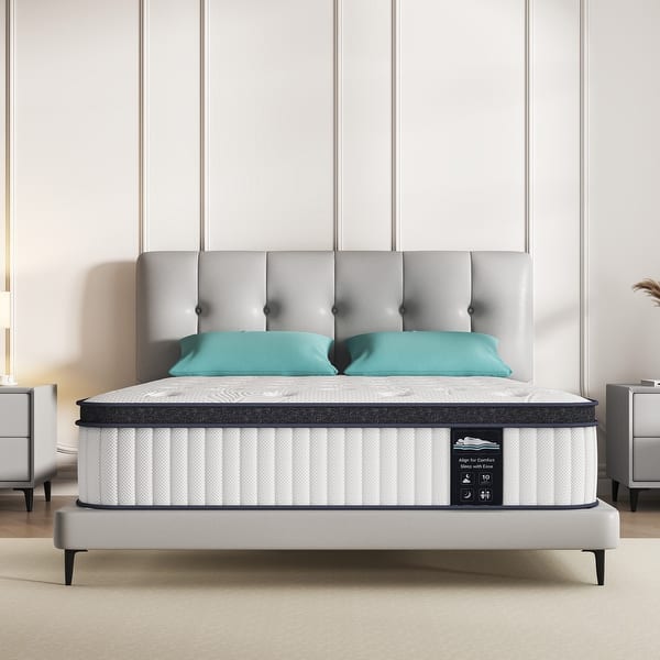 12\/14 Inch Hybrid Memory Foam & Spring Mattress - Bed In A Box, Twin To King, CertiPUR-US