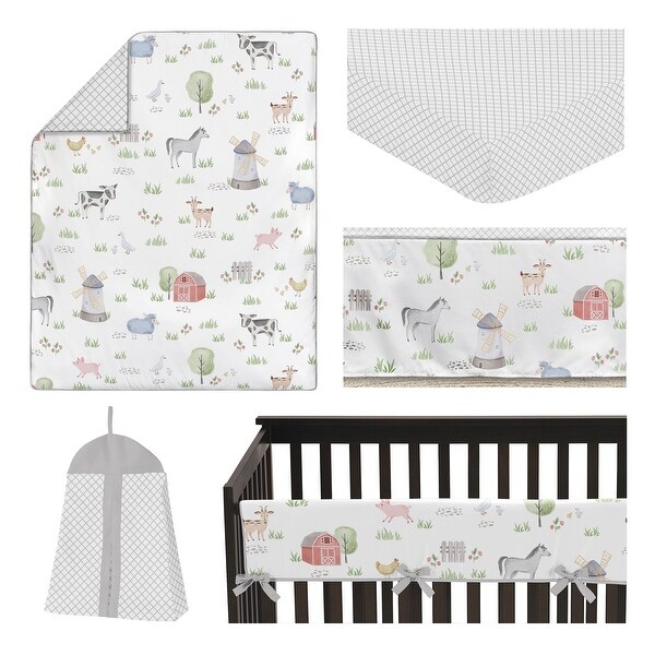 sheep crib bedding
