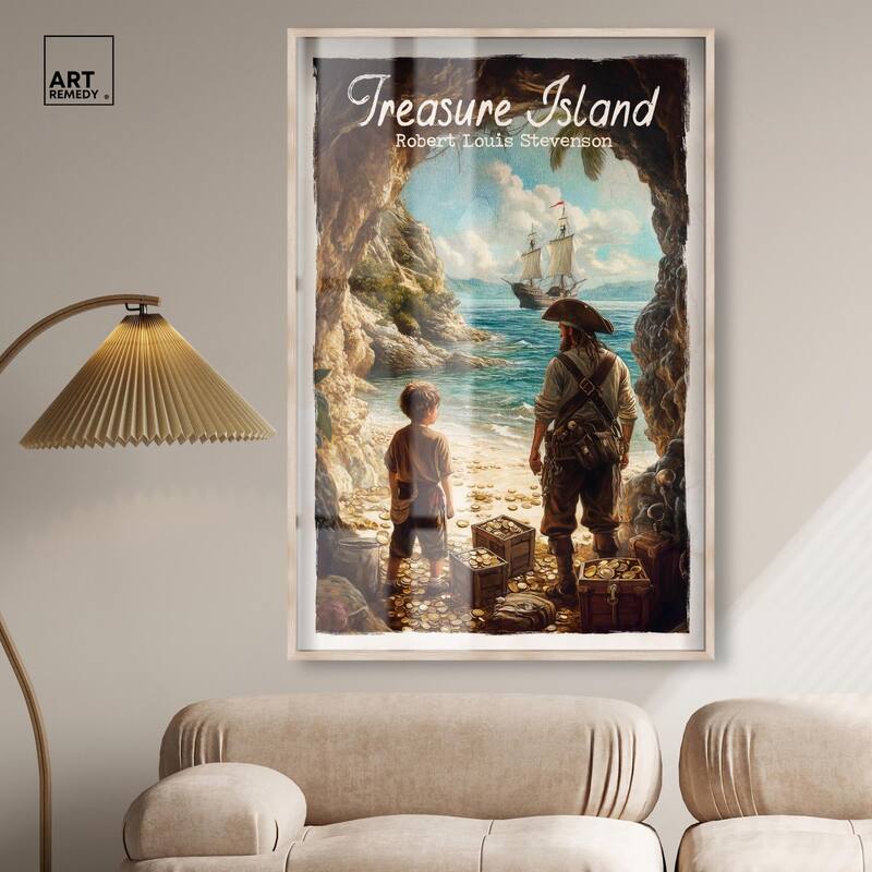 Treasure Island Classic Shadowbox by Art Remedy