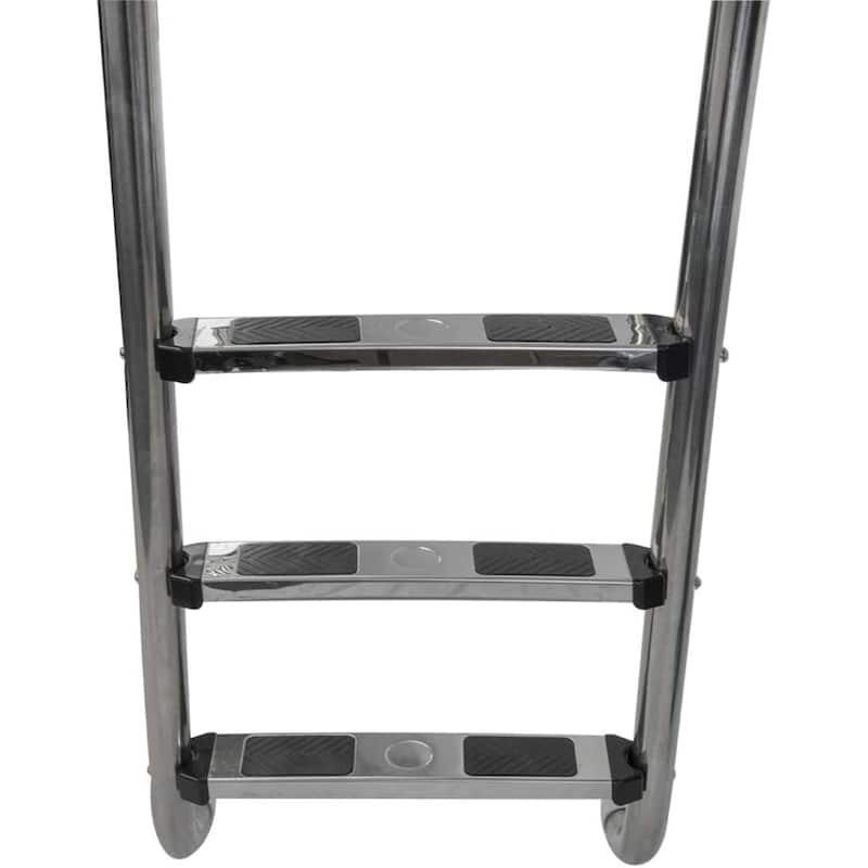 3-Step Stainless Steel In-Ground Swimming Pool Ladder - 62.5"