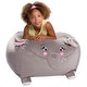 preview thumbnail 90 of 94, Animal Bean Bag Chair for Kids, Soft Cozy Animal Chair for Bedrooms