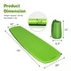 preview thumbnail 4 of 4, Inflatable Sleeping Pad Self Inflating Camping Mattress w/Carrying Bag