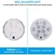 preview thumbnail 4 of 5, LED Underwater Lights with Remote, Battery Operated, Multi-Color, Pack of 4