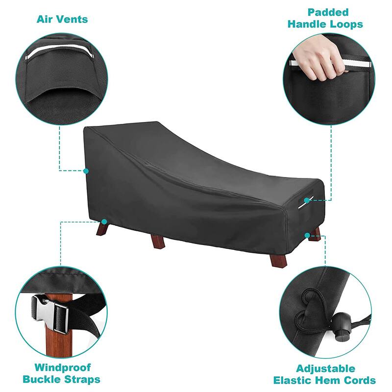 Patio Chaise Lounge Cover, Outdoor Lounge Chair Covers, Patio Furniture Covers