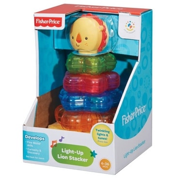fisher price stacking rings light up