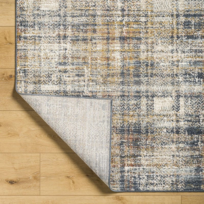Livabliss Modern & Contemporary Beckham Checkered Area Rug