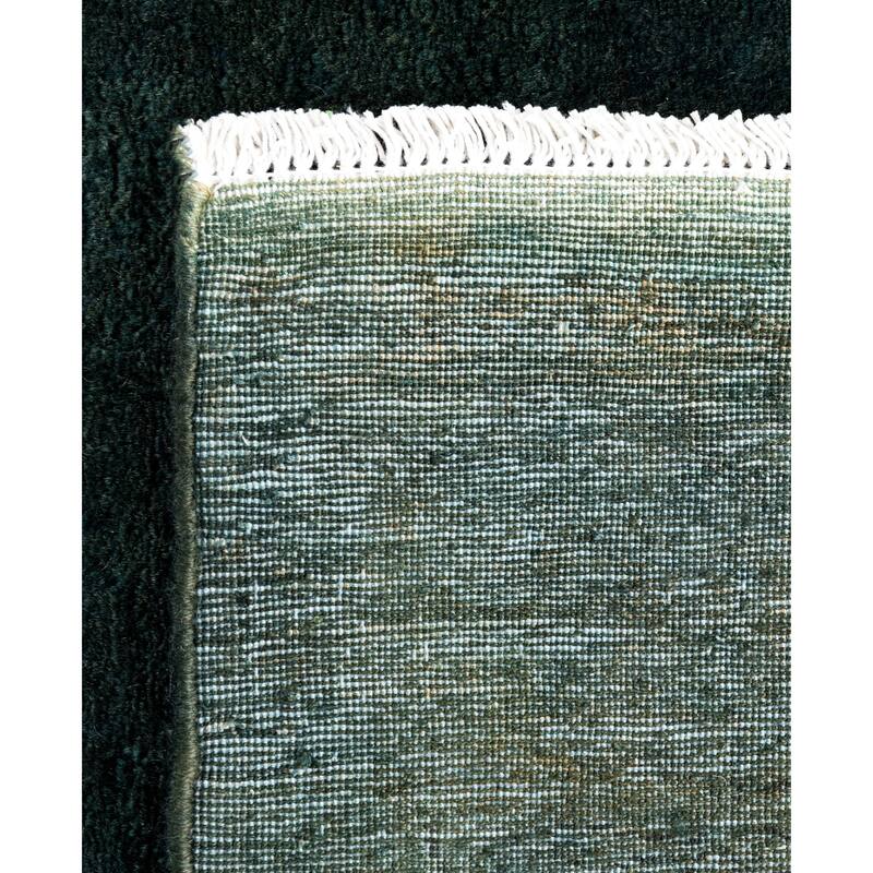 Overdyed One-of-a-Kind Hand-Knotted Area Rug - Black - 3' 3" x 5' 3"