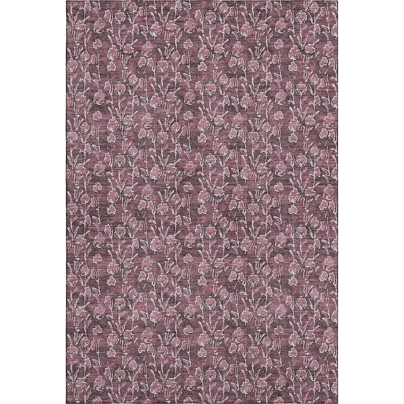 Premium Washable Super Soft Floral Contemporary Mayfield Rug