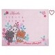 preview thumbnail 1 of 3, Disney Aristocats Pink Picture Purr-fect Super Soft Photo Op Milestone Baby Blanket