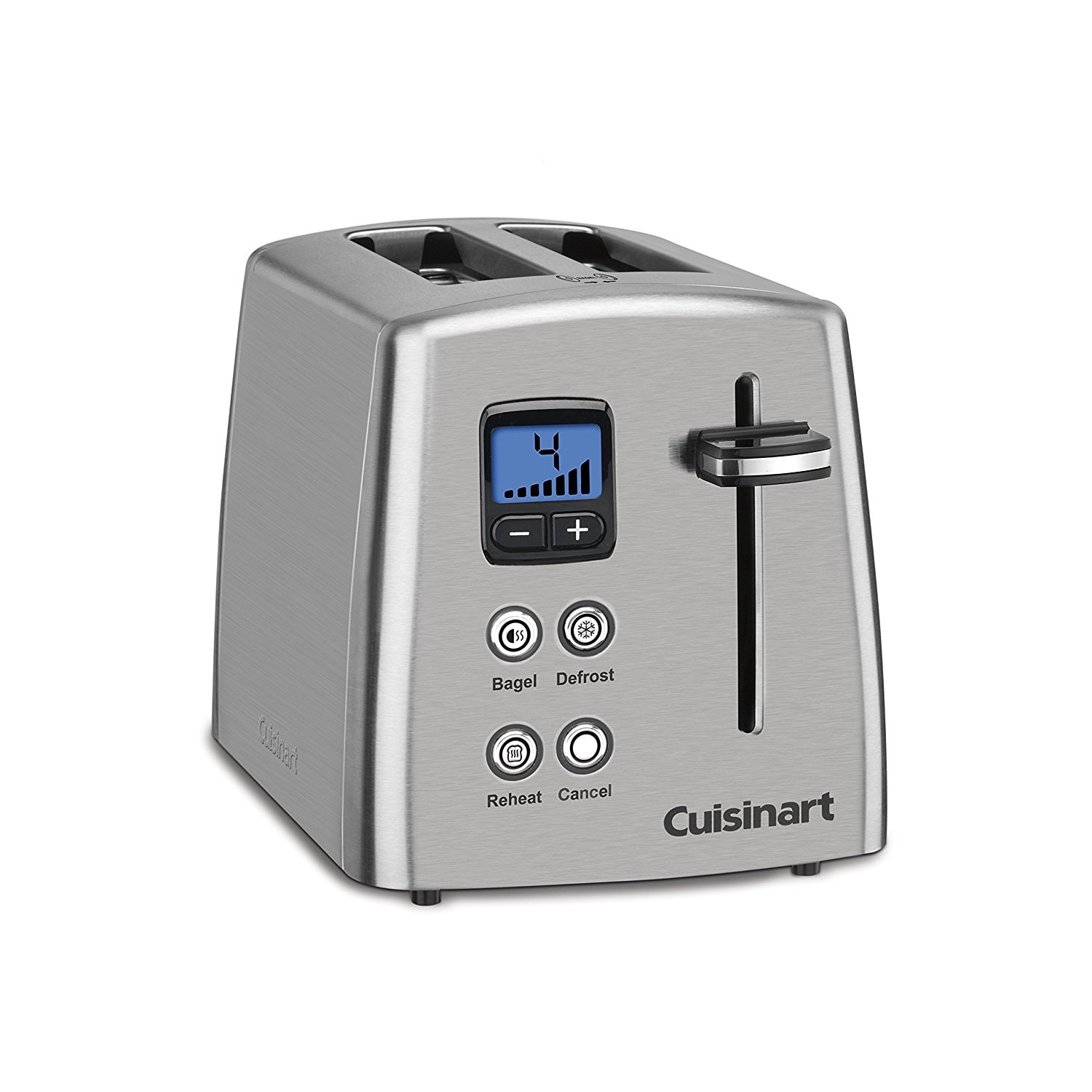Cuisinart 4-Slice Compact Metal Toaster Cpt-435, Silver