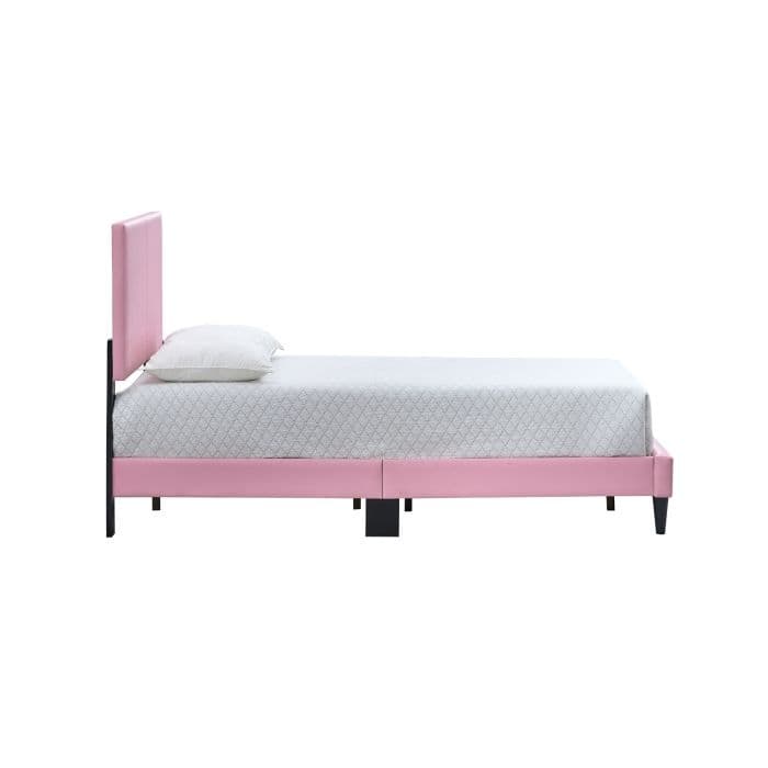 GDF Studio - Emily Modern Upholstered Bed with Adjustable Headboard (Mattress Not Included)