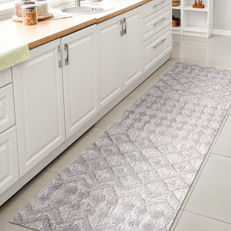 JONATHAN Y Portmany Moroccan Diamond Indoor/Outdoor Area Rug