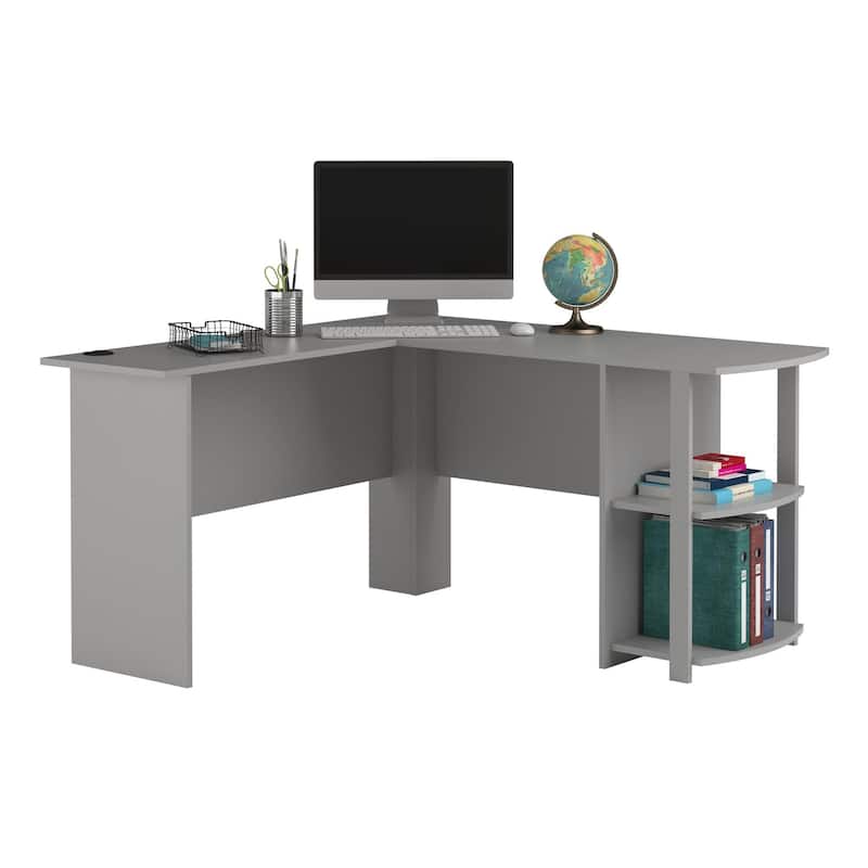 Avenue Greene Abbott L Desk with Bookshelves
