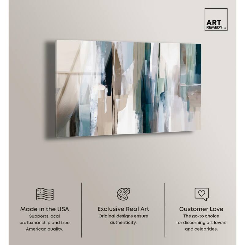 Color Columns Acrylic by Art Remedy, Ready to Hang