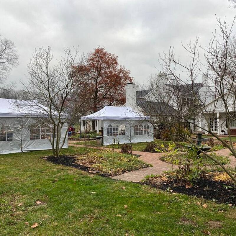 Zenova Heavy-duty 10' x 20' Pop up Canopy Gazebo Tent