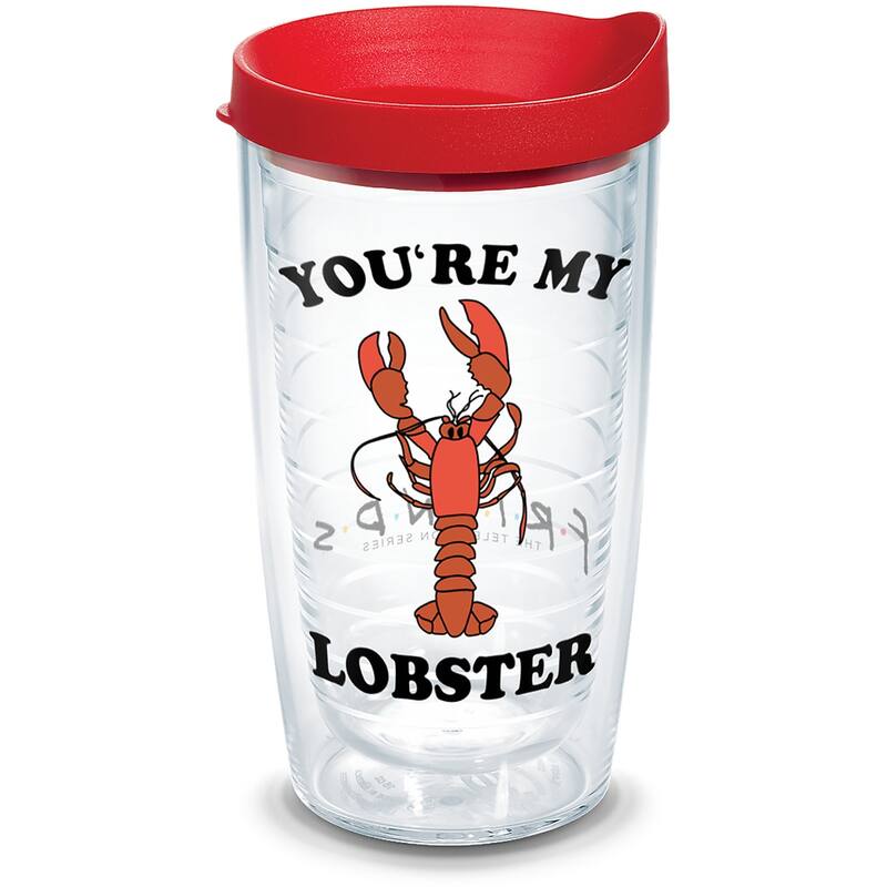 Tervis Friends Lobster Made in USA Double Walled Insulated Travel Tumbler, Classic - 16oz