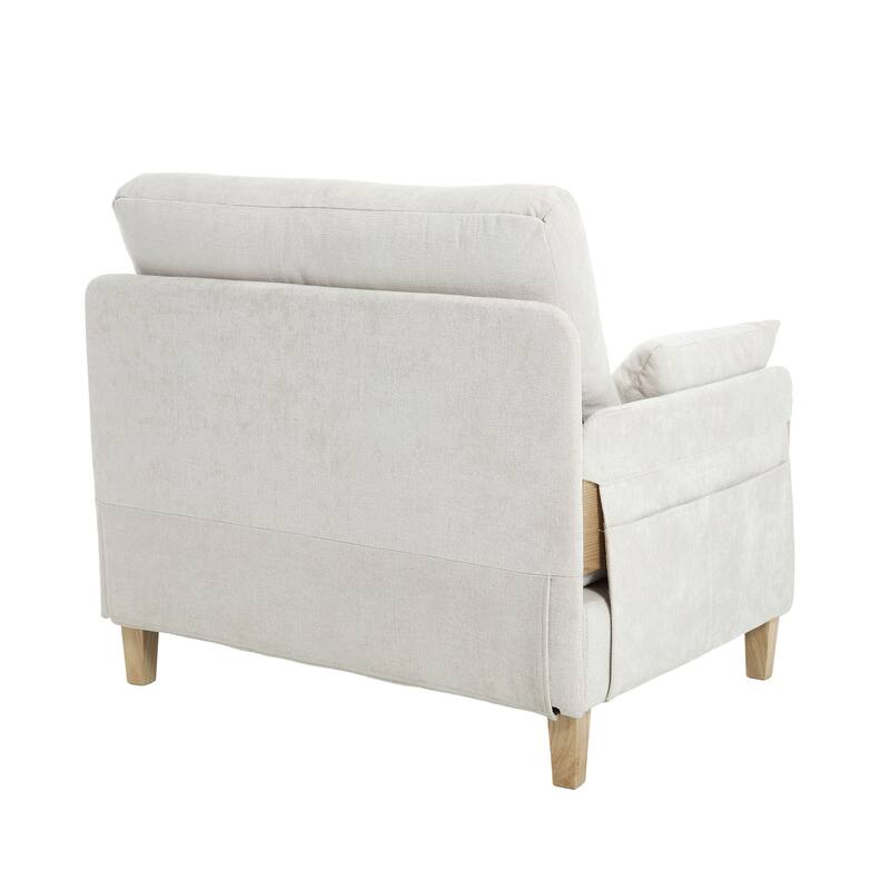 Convertible sofa bed, 3-in-1 convertible with 3 pillows
