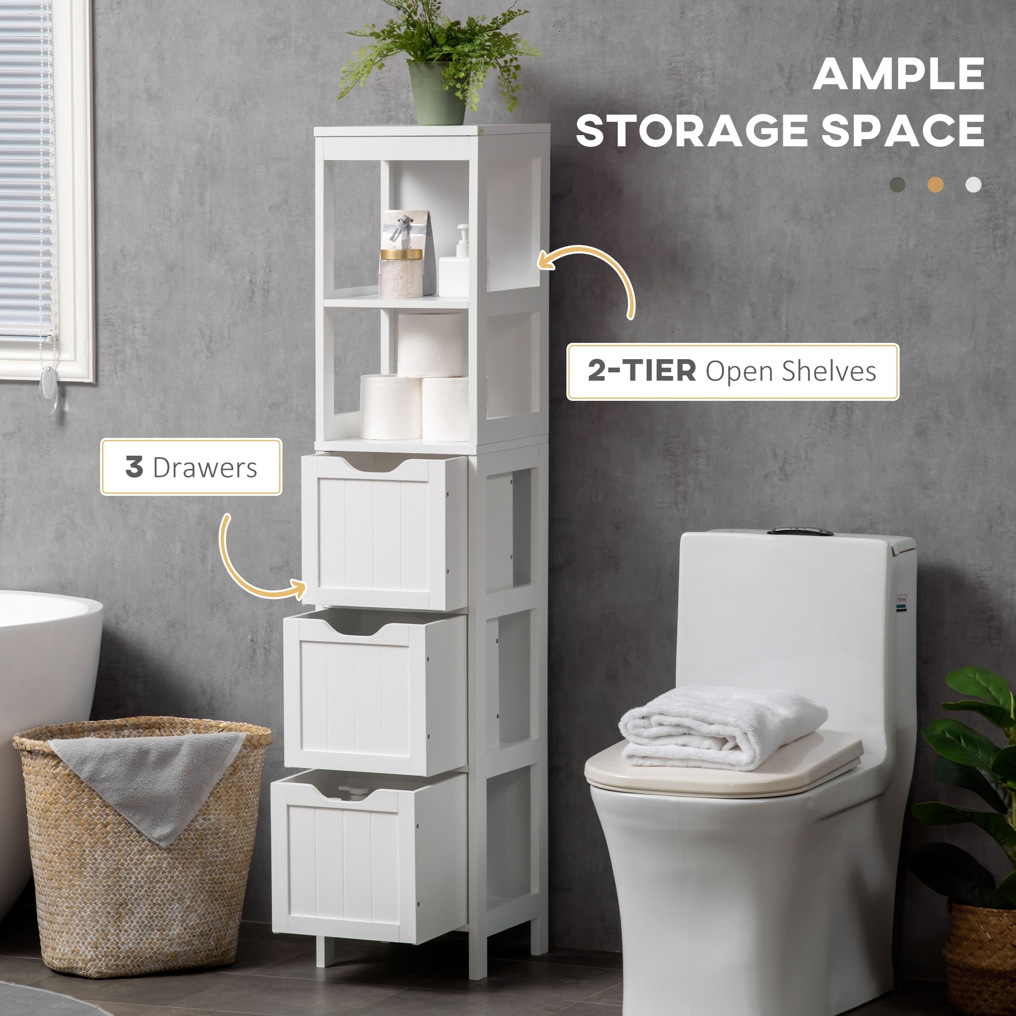 https://ak1.ostkcdn.com/images/products/is/images/direct/5e668ccd92f78a2420b12ecbf34180d56d5542b4/kleankin-Narrow-Bathroom-Cabinet-with-3-Drawers-and-2-Tier-Shelf%2C-Tall-Cupboard-Freestanding-Linen-Towel%2C-Slim-Corner-Organizer.jpg