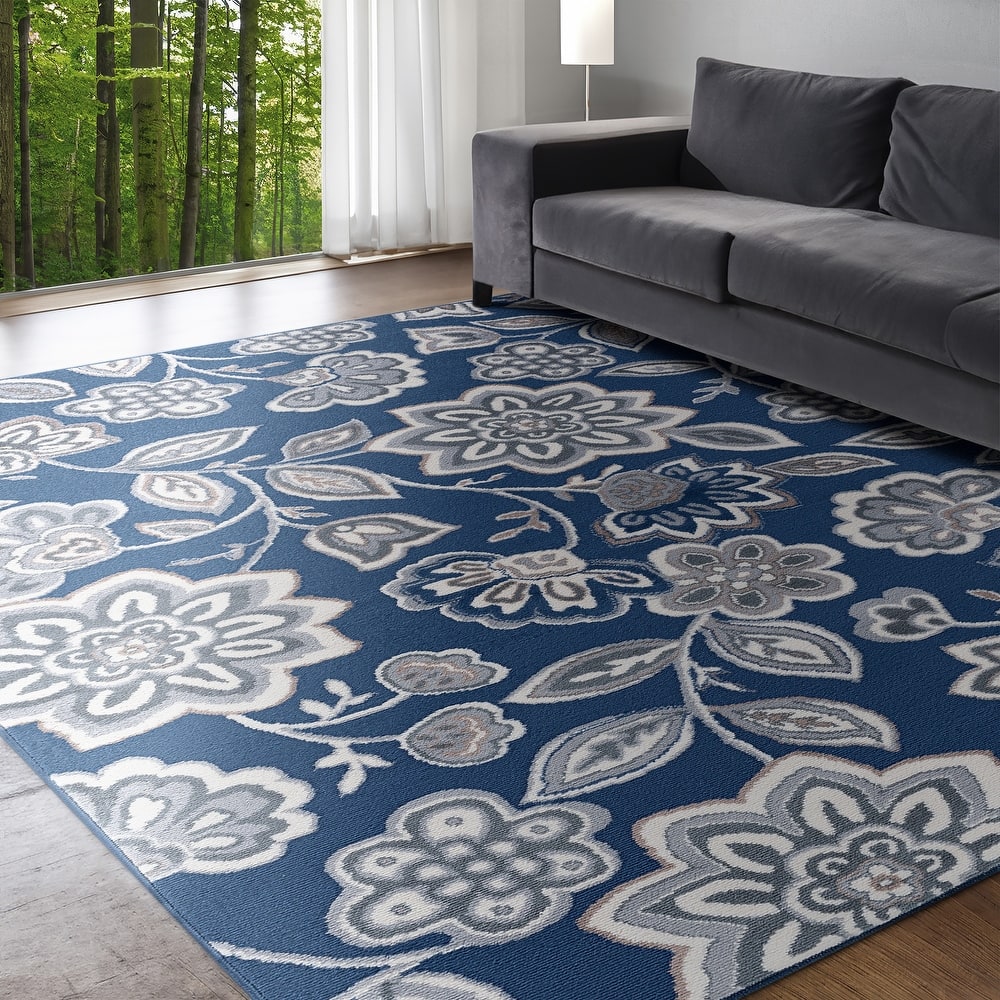 Carrington Transitional Floral & Botanical Indoor Area Rug