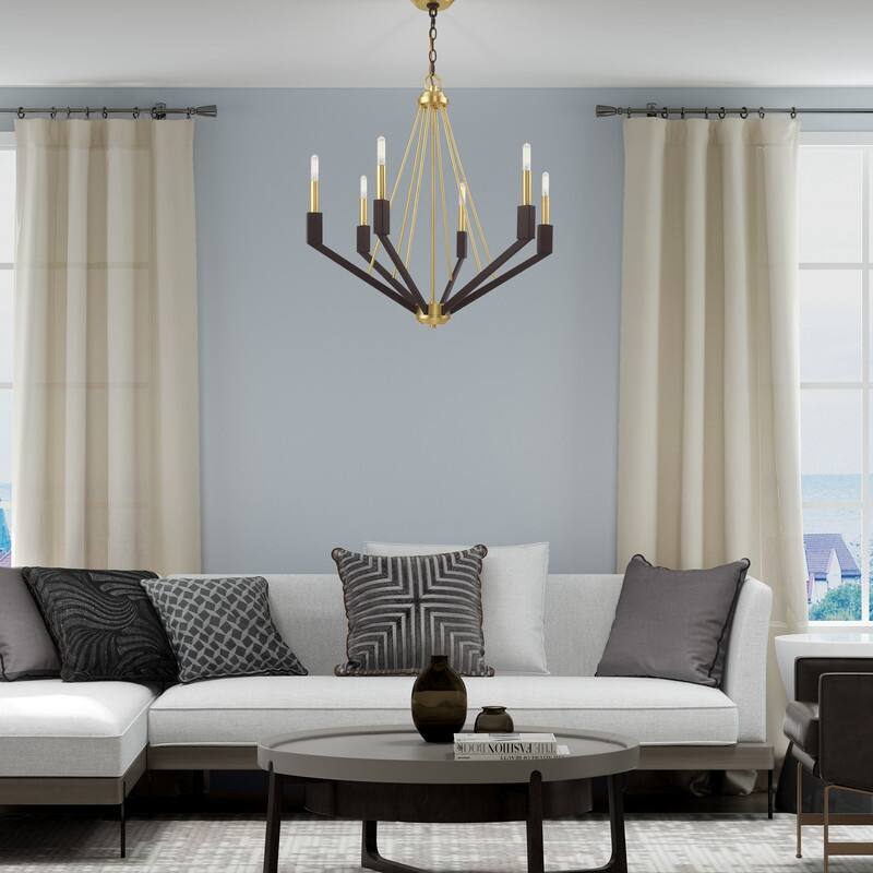 Livex Lighting 6-light Chandelier, 51166-12, 51166-91