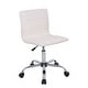 preview thumbnail 38 of 39, Home Office Desk Chair Task Chairs Swivel Ribbed Task Vanity Chair