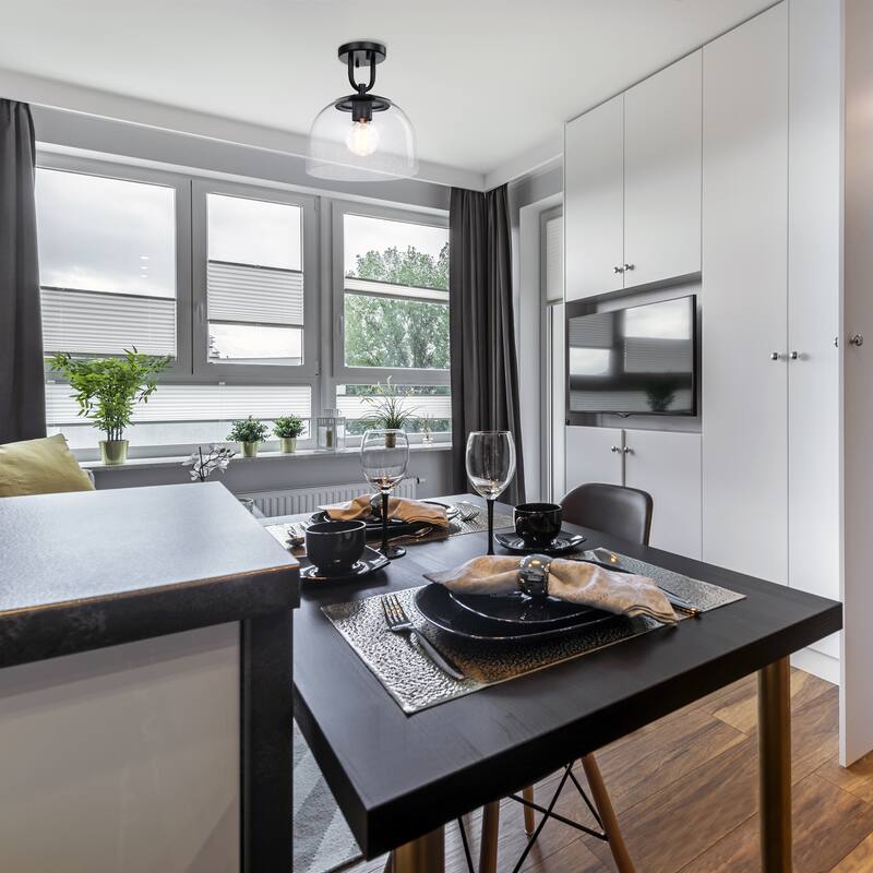 Designers Fountain D343M-SF Astra 12" Wide Semi-flush Ceiling Fixture