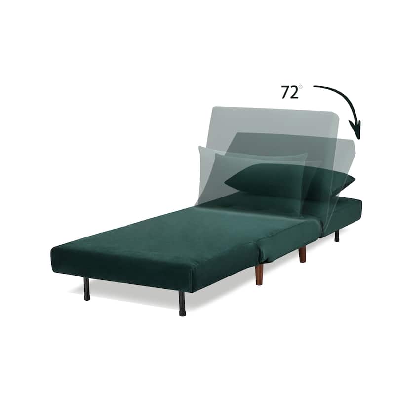 Artdeco Home - Tustin Upholstered Convertible Lounge/ Sleeper Chair