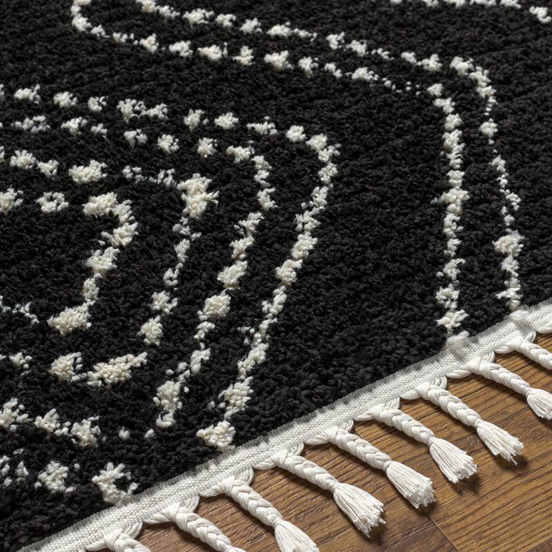 Mr. Kate Winston Boho Diamond Plush Area Rug