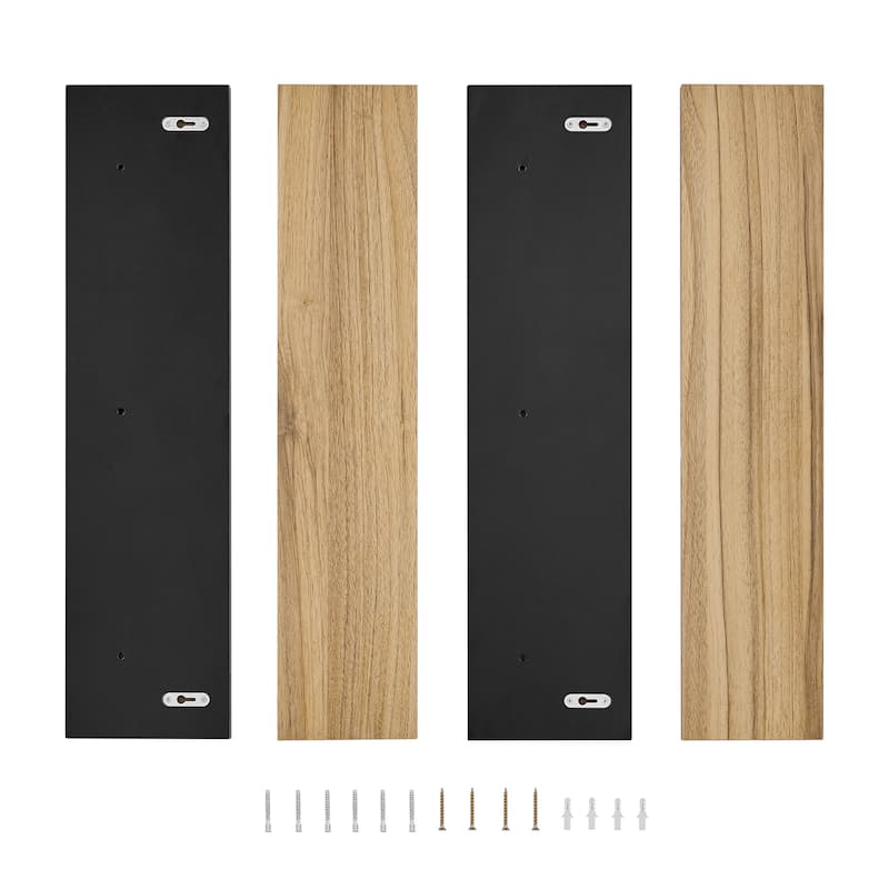 Danya B. Repose Display Photo Ledge Shelf Set of 2