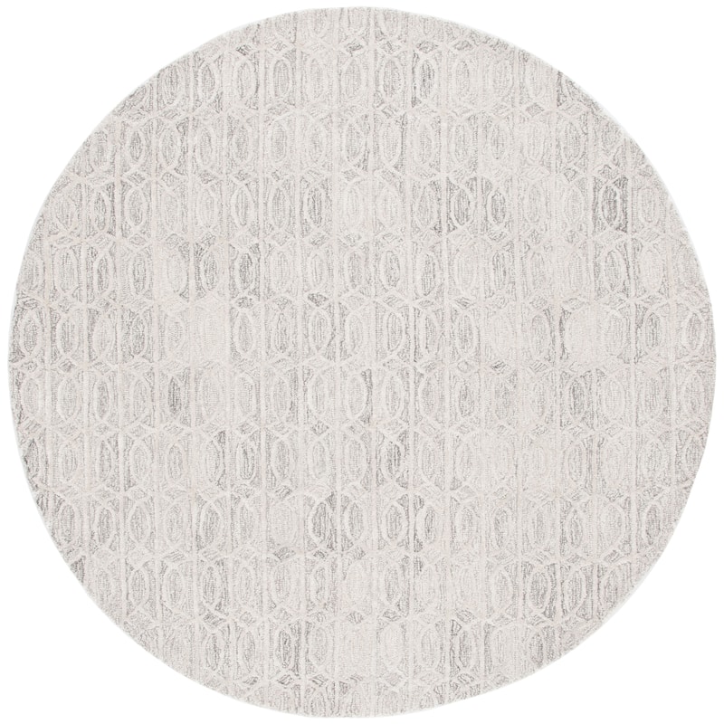 SAFAVIEH Handmade Ebony Giseltraud Modern Wool Rug