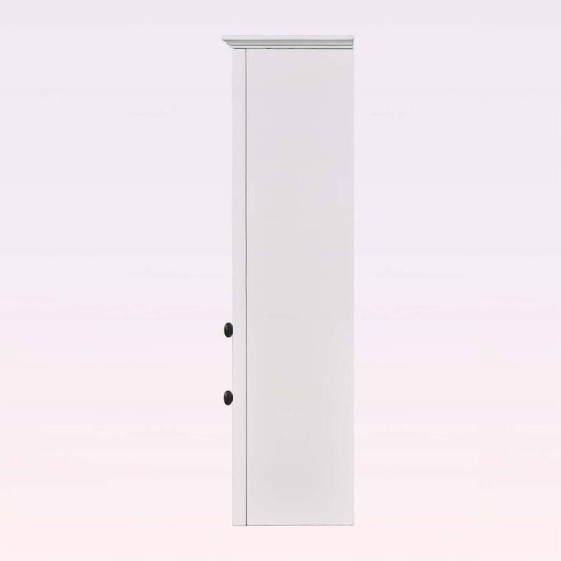 32'' Bathroom Wall Cabinet with Mirror,Medicine Cabinet with 3 Shelves,Over Toilet Storage