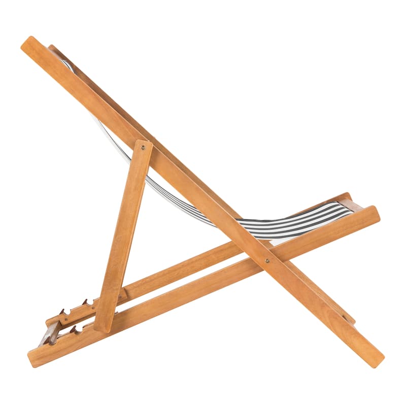 SAFAVIEH Outdoor Natalya Foldable Sling Chair (Set of 2) - 24W x 34D x 41H