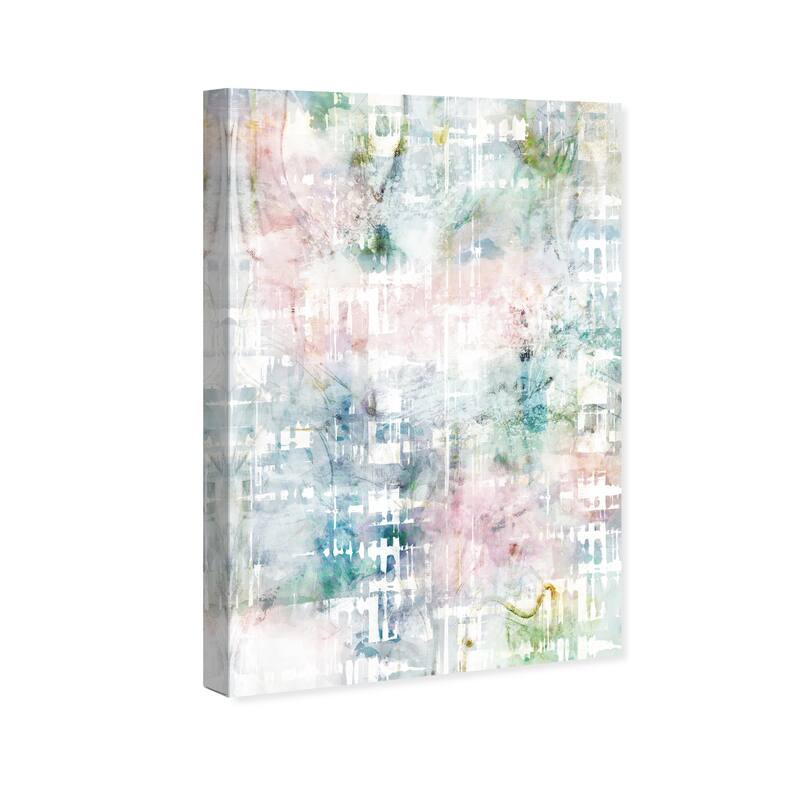 Wynwood Studio Abstract So Ready Pink and Light Pink Modern & Contemporary Wall Art Canvas Print