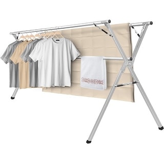 Laundry Drying Rack Foldable Heavy Duty Clothing Drying Rack - 63 