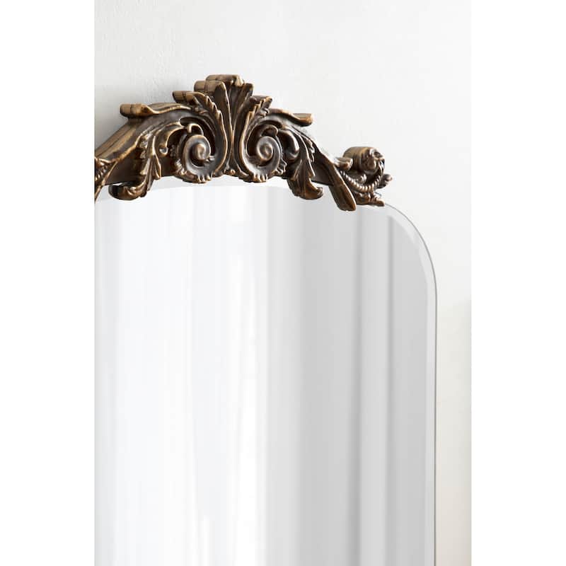 Kate and Laurel Arendahl Beveled Frameless Arch Mirror - 20x30
