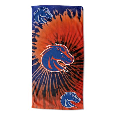 Boise State Pyschedelic Beach Towel - 30x60